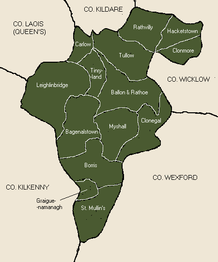 Carlow On Map Of Ireland Carlow Catholic Records Carlow On Map Of Ireland Carlow Catholic Records